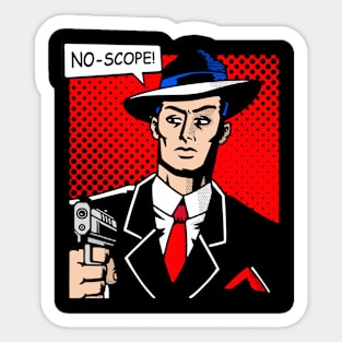 no-scope pop 2 Sticker